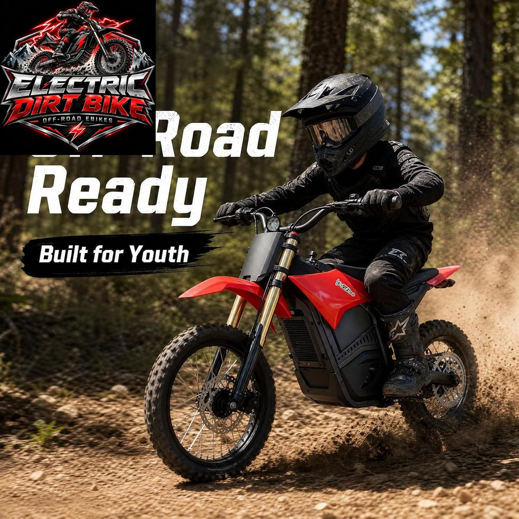 Veydran MX4 Electric Dirt Bike with Hydraulic Suspension and 60V Battery