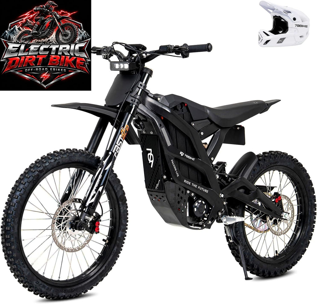 79BIKE Falcon-LITE: Forged Aluminum Electric Motorcycle, 72V 30Ah
