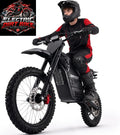 AMYET Electric Dirt Motorcycle, 4000W Peak with Reverse Gear