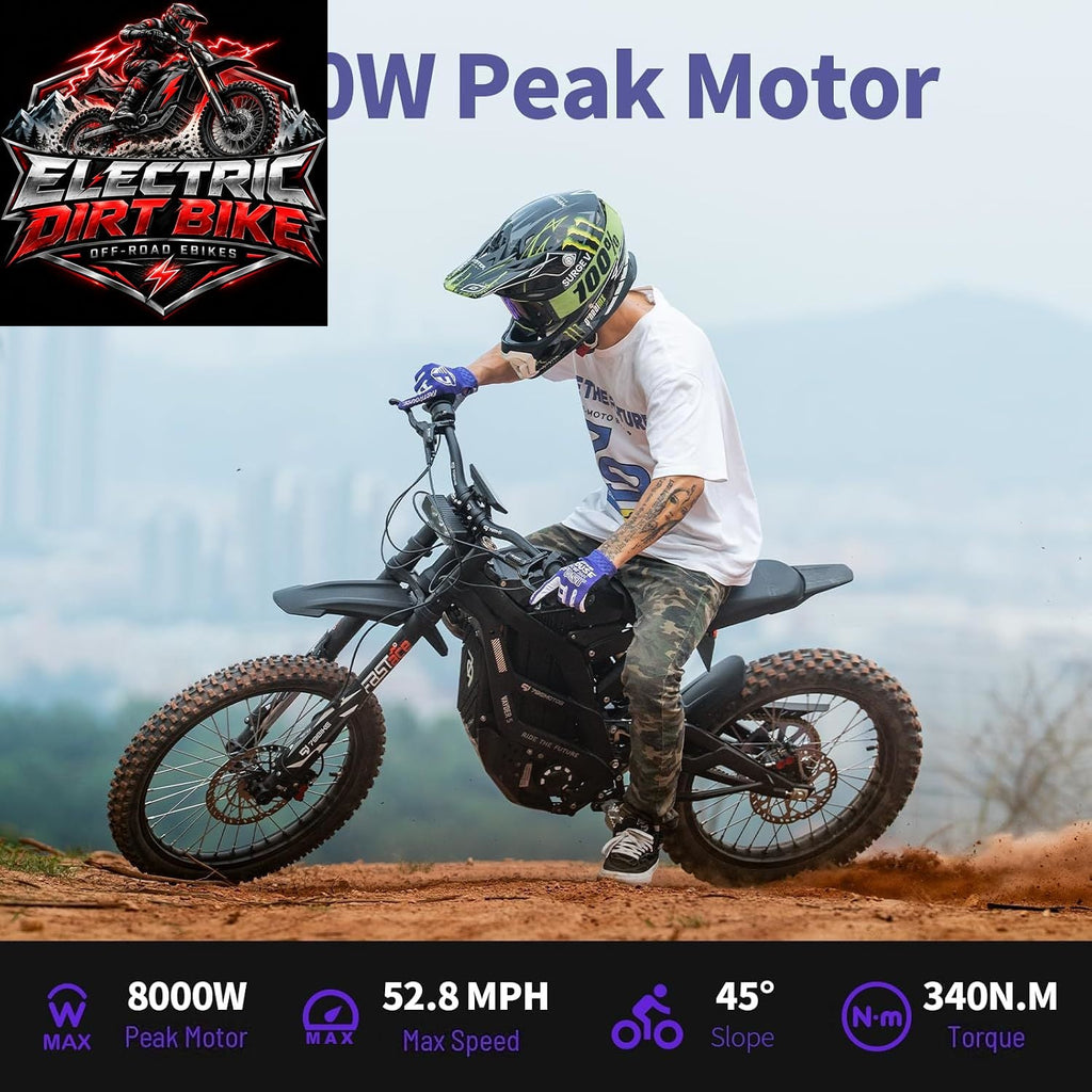 79BIKE Falcon-LITE: Forged Aluminum Electric Motorcycle, 72V 30Ah