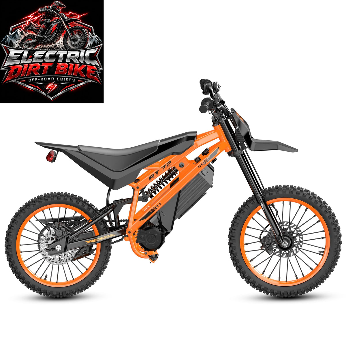 72V Trail Power: ESKUTE RT-X Electric Dirt Bike with 19/17-Inch Wheels