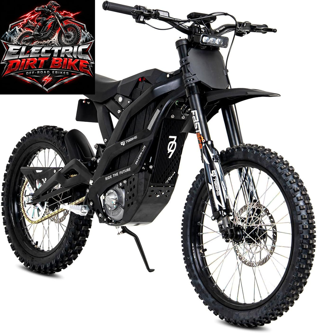 79BIKE Falcon-LITE: Forged Aluminum Electric Motorcycle, 72V 30Ah