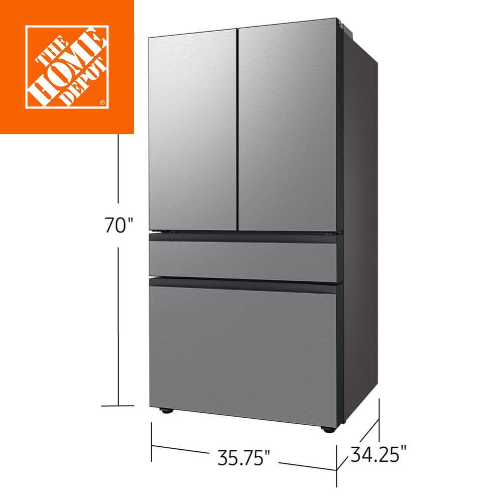 Samsung BESPOKE 28.9 cu ft four-door refrigerator with Beverage Center
