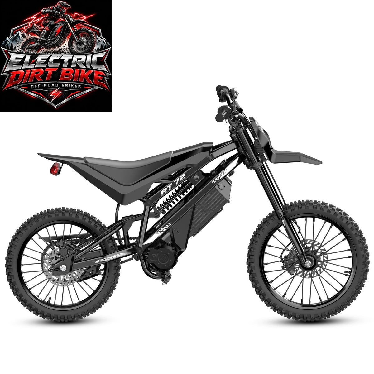 72V Trail Power: ESKUTE RT-X Electric Dirt Bike with 19/17-Inch Wheels
